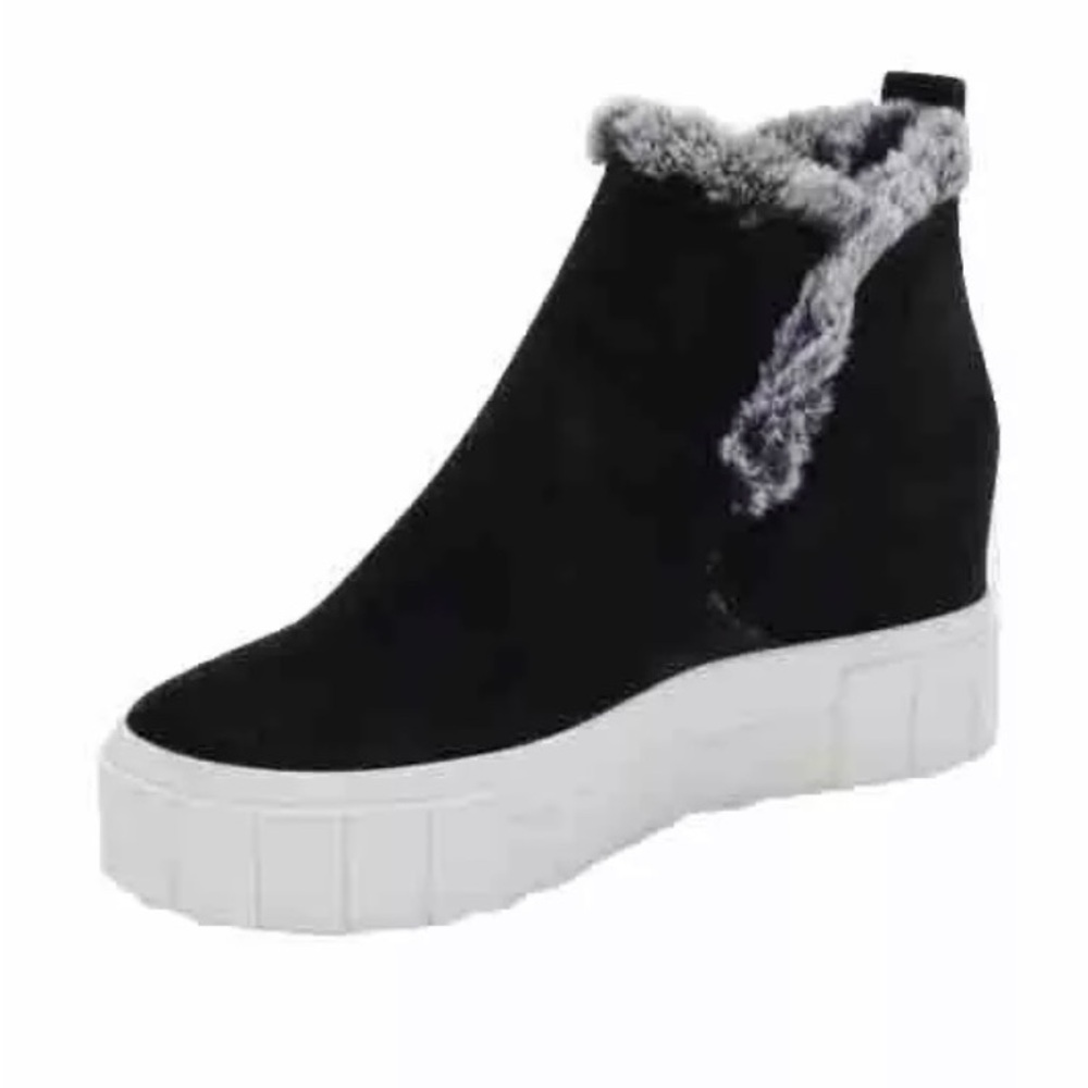 DOLCE VITA - ZALI SNEAKERS BLACK SUEDE-Women's Size: 7.5-Black Suede-NEW!!